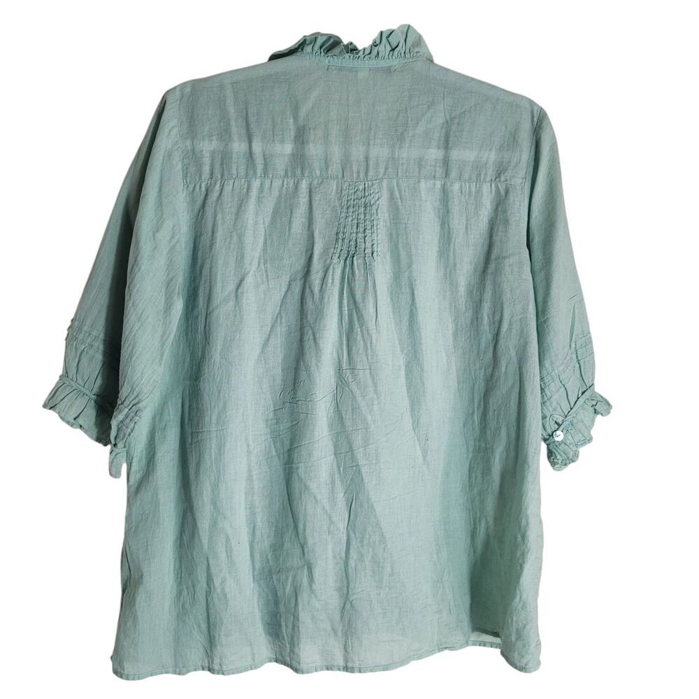 Jp And Mattie Button Up Peasant Blouse Women's Sm… - image 2